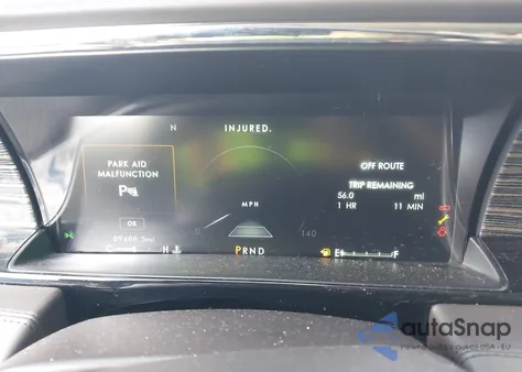 2019 Lincoln Navigator L Black Label from USA, damaged, VIN 5LMJJ3TT8KEL12543